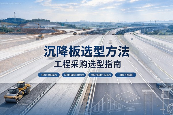 从化沉降板选择方法