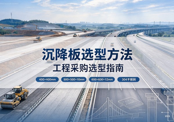 从化沉降板选择方法