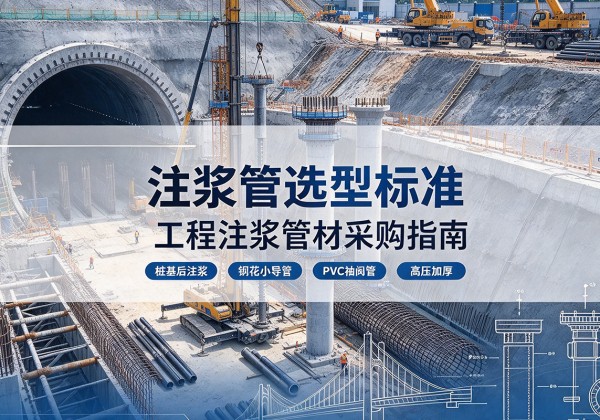 从化注浆管选型标准